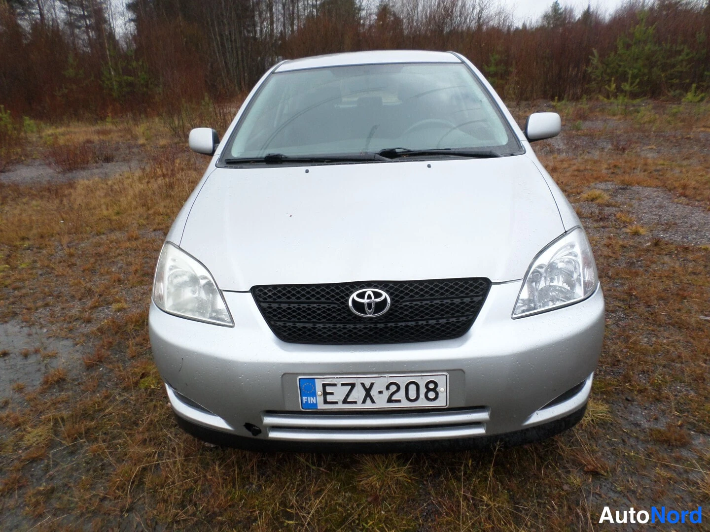 Harmaa Toyota Corolla 2003, edestä, kuva 4